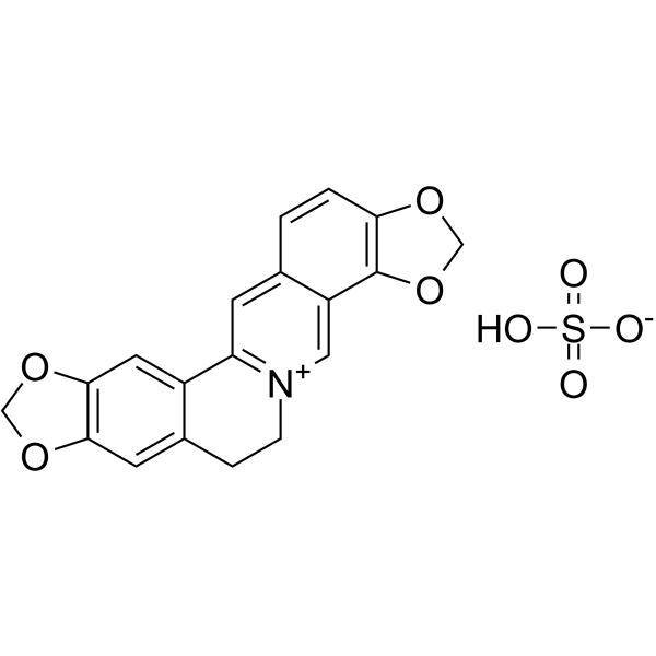 Coptisine-Sulfate Structure